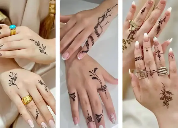 عکس حنای ساده