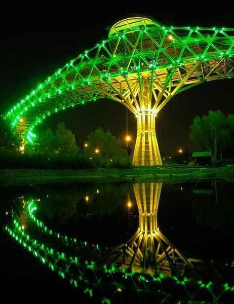 عکس طبیعی پل طبیعت