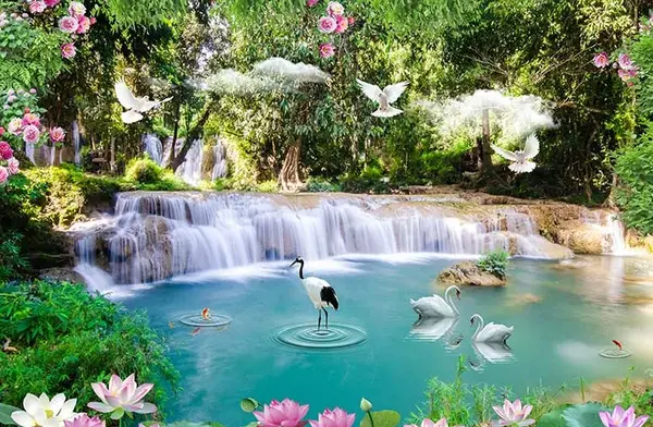 عکس های طبیعت سه بعدی
