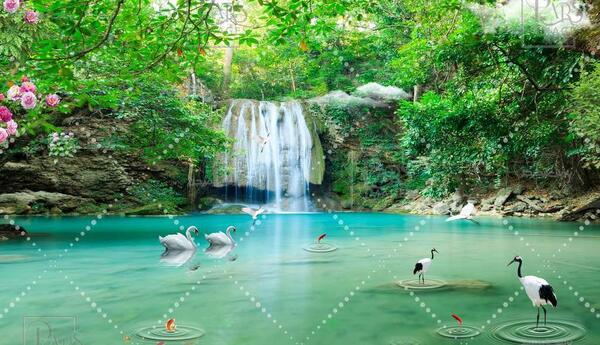 عکس پس زمینه طبیعت سه بعدی