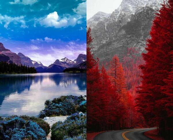 عکس خیلی زیبای طبیعت