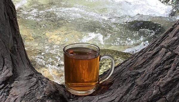 عکس طبیعت و چایی