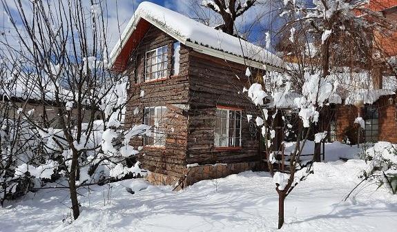 عکس طبیعت برفی مازندران