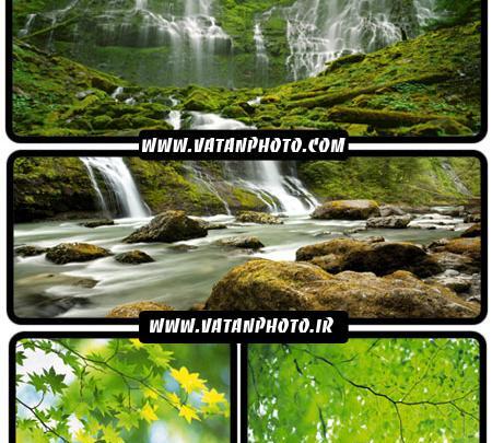 عکس طبیعت آبشار