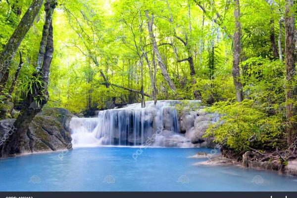 عکس طبیعت آبشار