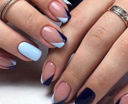 عکس ناخن لاک ژل ساده