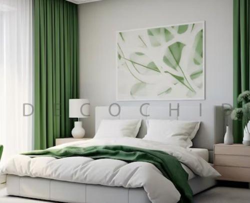 عکس ساده سبز پاستیلی