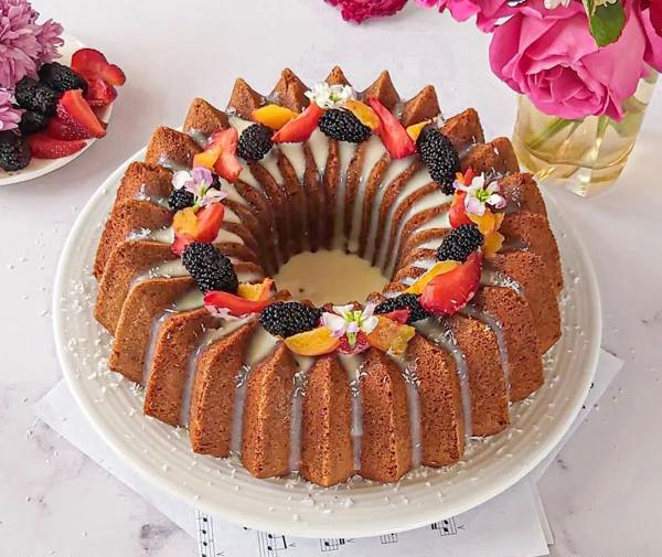 عکس کیک ساده ساده