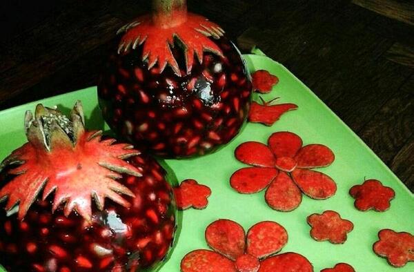 عکس تزیین ساده شب یلدا