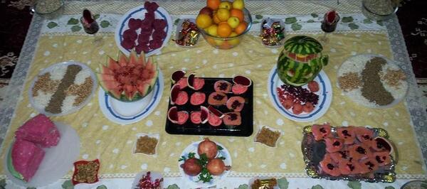 عکس ساده برای شب یلدا