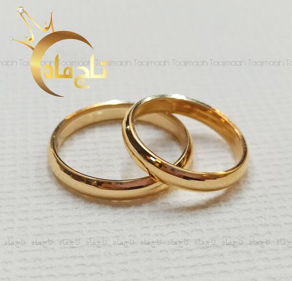 عکس حلقه طلایی ساده