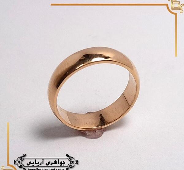 عکس حلقه طلایی ساده