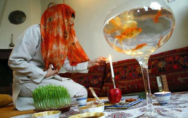 عکس سفره ساده عید
