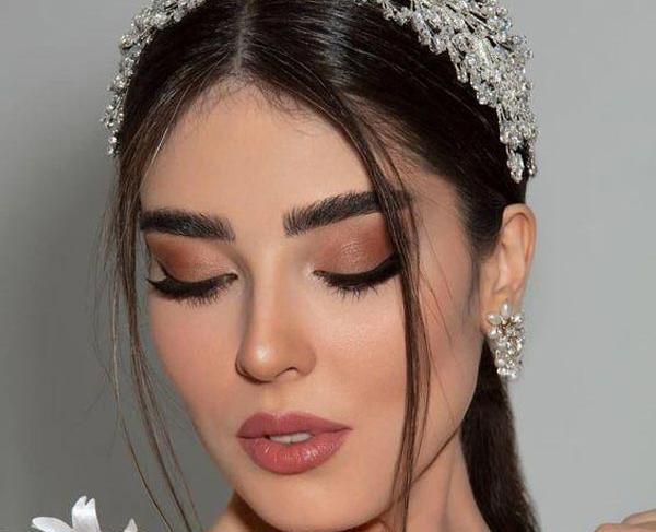 عکس ارایش عروس ساده و شیک