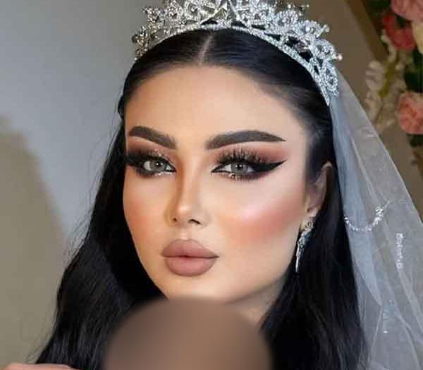 عکس ارایش عروس ساده و شیک