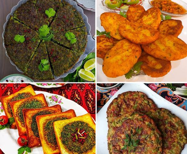 عکس غذا های ساده