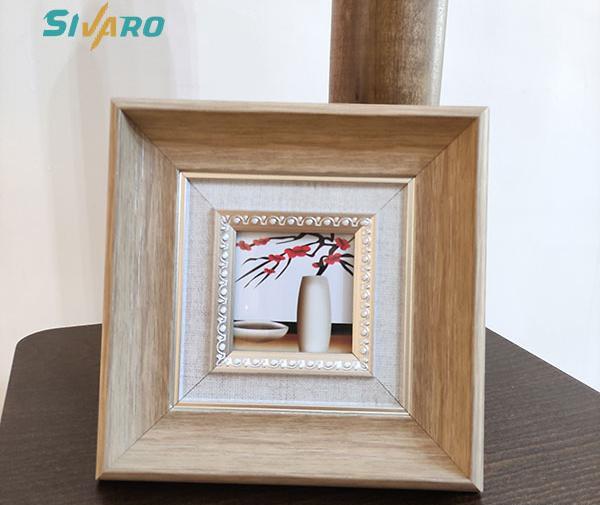 قاب عکس ساده چوبی