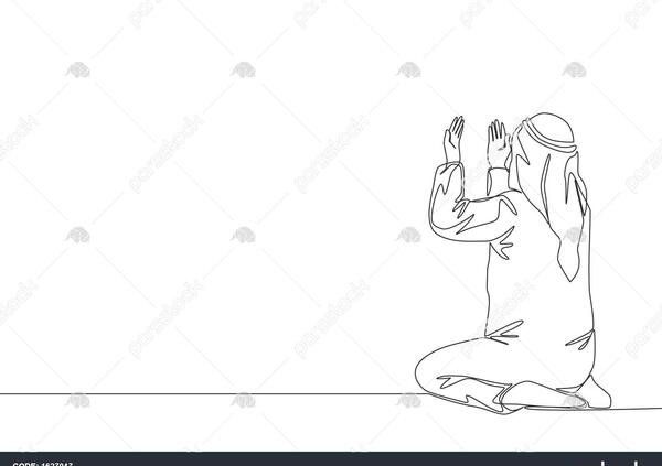 عکس نقاشی ساده ماه رمضان