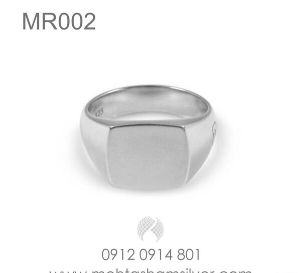 عکس حلقه ساده مردانه