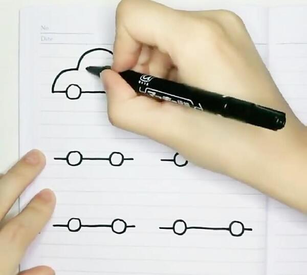 عکس ماشین ساده نقاشی