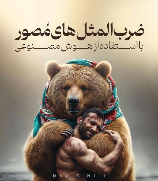 یک ضرب المثل با عکس