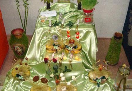 عکس سفره عید نوروز ساده