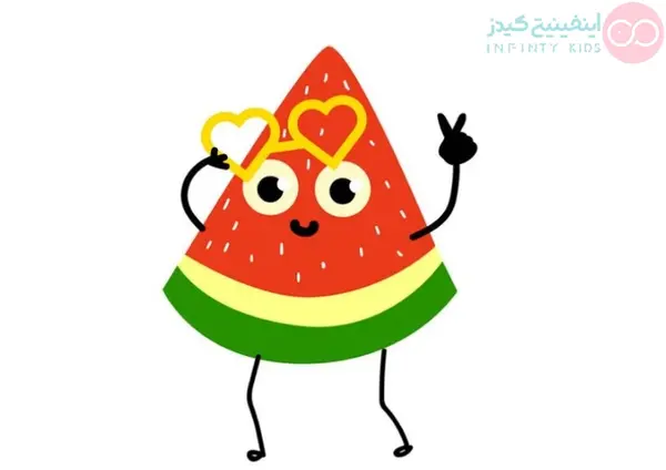 عکس انار شب یلدا کودکانه