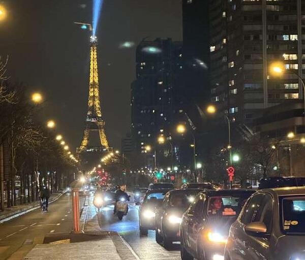 عکس از شب پاریس