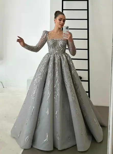 عکس لباس شب حنابندان عروس