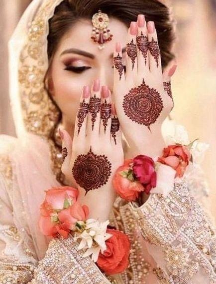 عکس عروس شب حنا