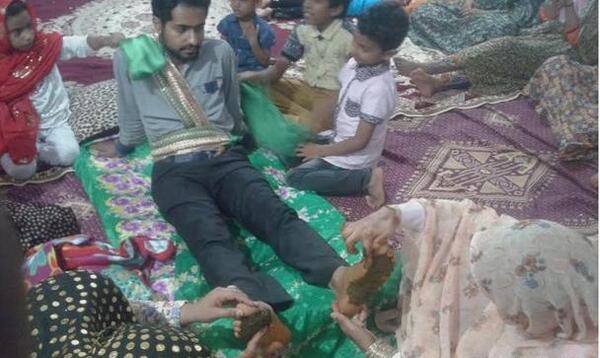 عکس عروس شب حنا