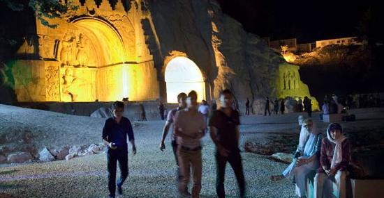 عکس شب شهر بزرگ