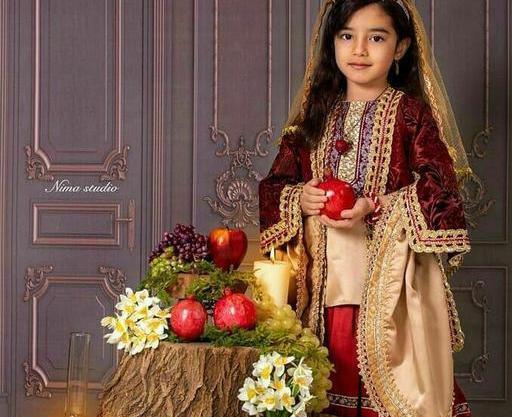 عکس دخترانه شب یلدا