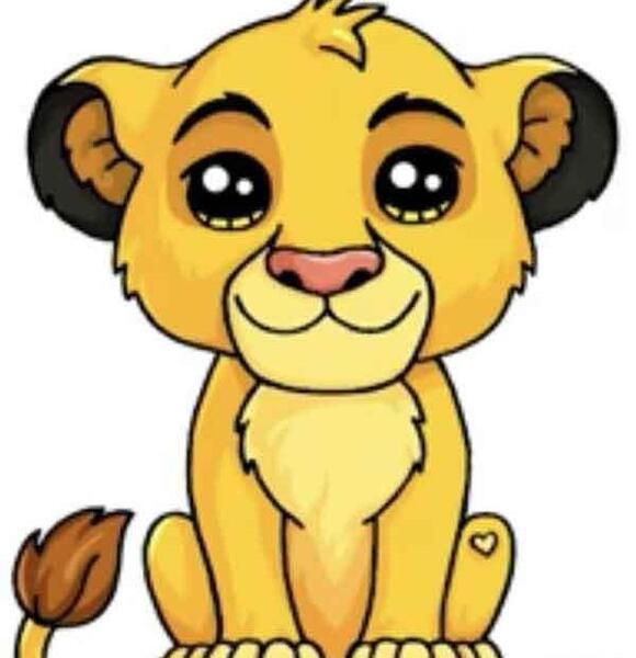 عکس شیر برای نقاشی ساده