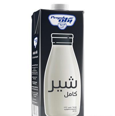 عکس شیر پاکتی پگاه