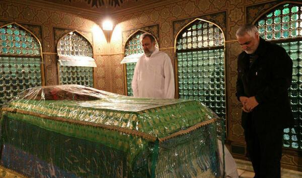عکس از ضریح امام رضا علیه السلام