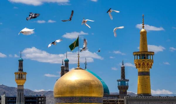 عکس از ضریح امام رضا علیه السلام