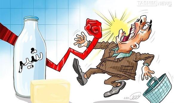 عکس شیر پاستوریزه کارتونی
