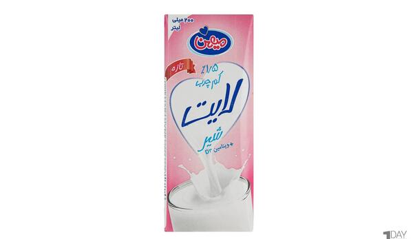 عکس شیر پاستوریزه پاکتی
