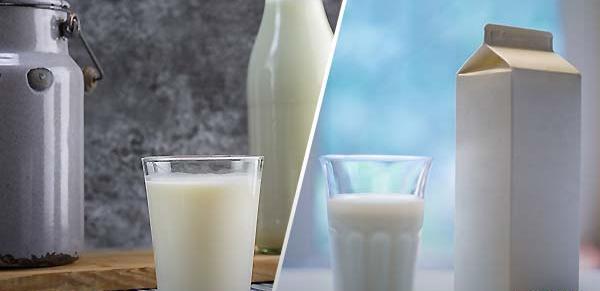 عکس از شیر پاستوریزه