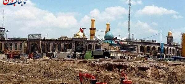 عکس داخل ضریح شش گوشه امام حسین