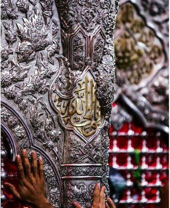 عکس داخل ضریح شش گوشه امام حسین