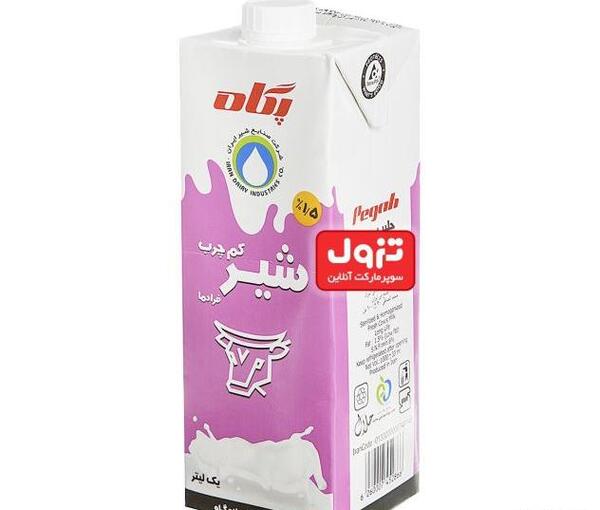 عکس شیر خوراکی پاکتی