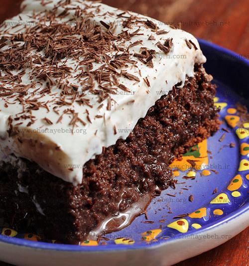 عکس شیر شکلاتی