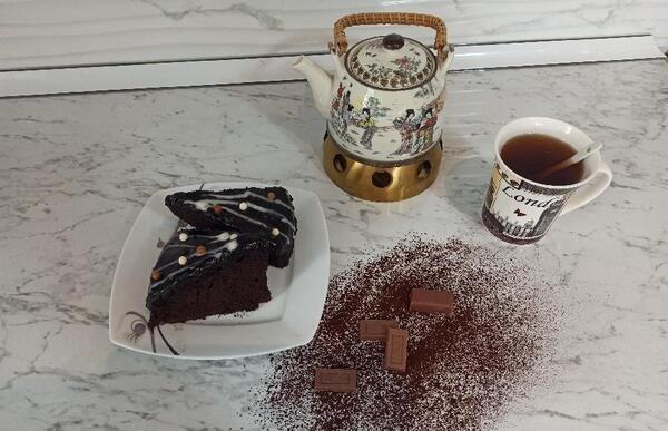 عکس شیر شکلاتی