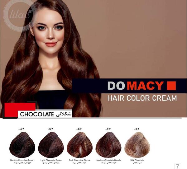 عکس رنگ شیر شکلاتی