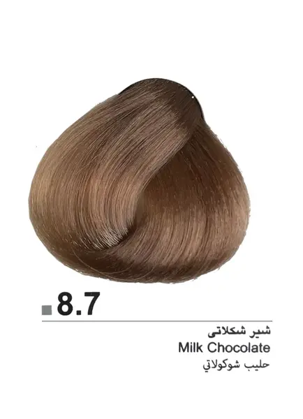 عکس رنگ شیر شکلاتی