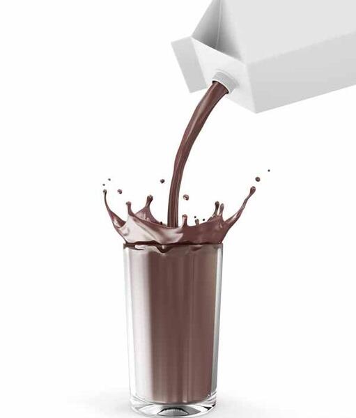 عکس شیر و شکلات
