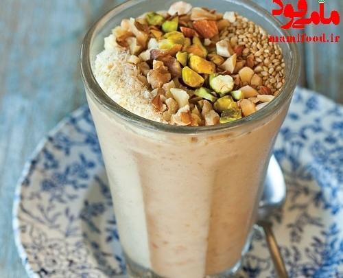 عکس شیر موز شکلاتی