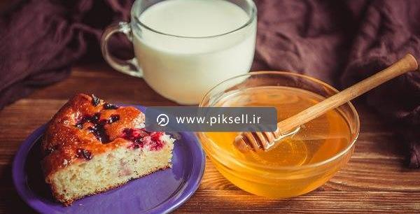 دانلود عکس شیر عسلی